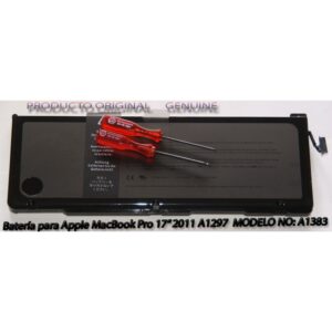 Batería A1383 ORIGINAL/GENUINA  para MacBook Pro 17" A1297 (2011)