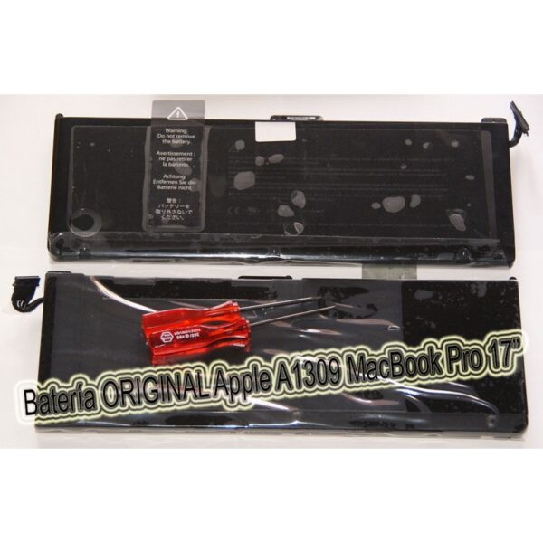 BATERIA ORIGINAL DE APPLE A1309 A1297 MACBOOK PRO 17