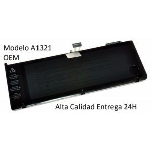 BATERIA APPLE MACBOOK PRO : 15" MB985CH/A MODELO A1321 OEM