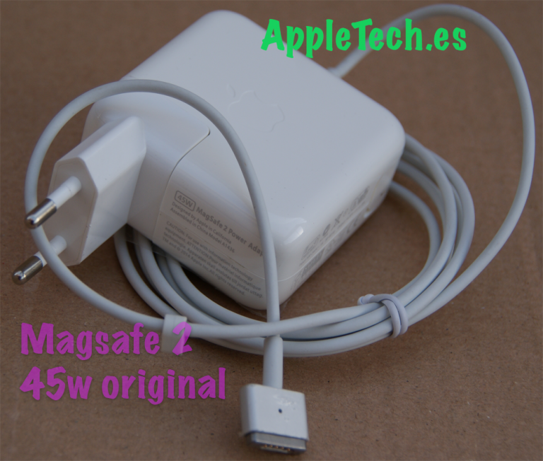 monstruo Forzado Conciencia Original Cargador Macbook Air Magsafe 2 45w A1465 / MacBook Air 11 A1466 /  MacBook Air 13" - Recambios para Apple