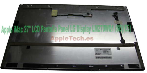 Pantalla Imac 27" P/N: 661-5970, 661-6615, LM270WQ1 (SD)(E3)