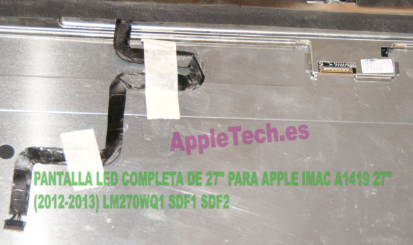 PANTALLA LED COMPLETA DE 27" PARA APPLE IMAC A1419 27" (2012-2013) LM270WQ1 SDF1 SDF2 Original - Imagen 3