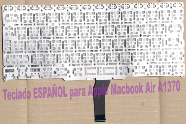 Teclado ESPAÑOL para Apple Macbook Air A1370 11.6 Original - Imagen 2
