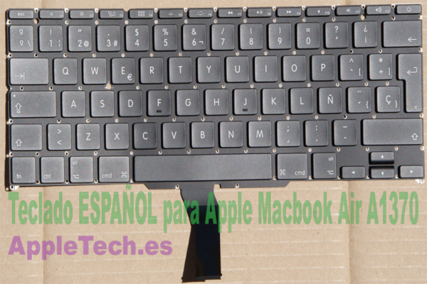 Teclado ESPAÑOL para Apple Macbook Air A1370 11.6 Original