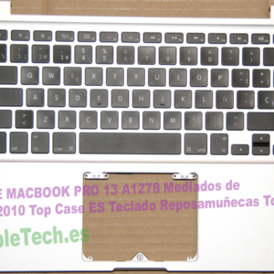 Teclado Completo + Carcasa (Con Ñ) para Macbook pro 13" A1278 2011 2012 original
