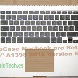TopCase Version ESPAÑOL Macbook Pro (Retina 15-inch Mid 2015) 2.2 GHz Core i7 (IG), MJLQ2LL/A, A1398, MacbookPro11,4, EMC 2909