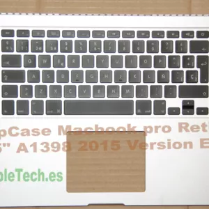 Macbook Pro Retina 15″ A1398 2015 Top Case Reposamanos y teclado con Luz Version ES original
