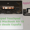 Trackpad Panel táctil A1932 con Cable 821-01833-02 para MacBook Air 13 "A1932 2018 , gris espacial, plata, dorado