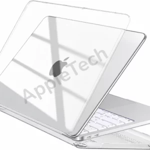 Funda Rígida para MacBook Neo 13" A3404 (2026) — Transparente y Negro