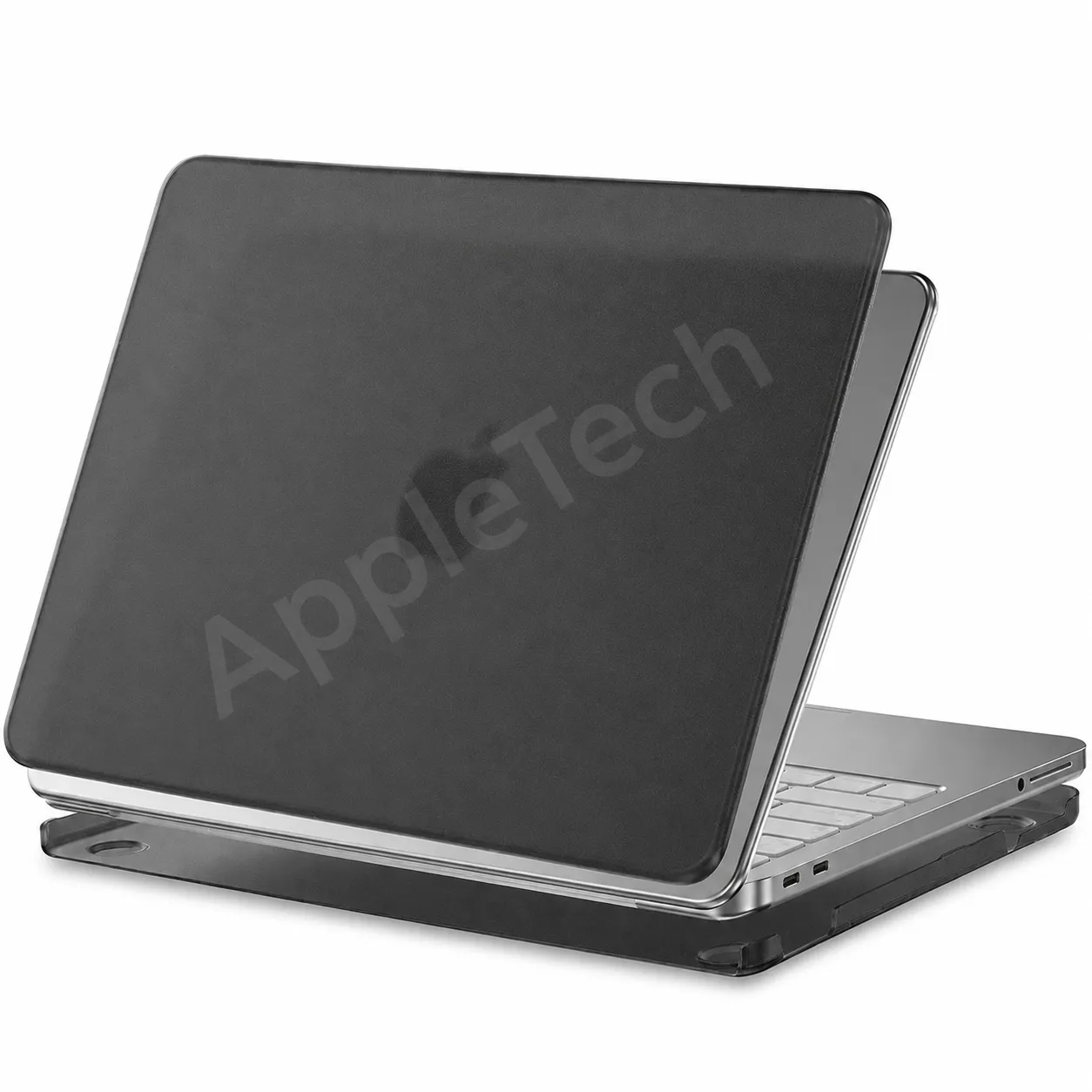 Funda Rígida para MacBook Neo 13" A3404 (2026) — Transparente y Negro - Imagen 2