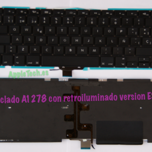 Teclado retroiluminado para MacBook Pro 13" A1278 Version ES
