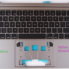 Teclado completo para Apple MacBook Pro 13 "A1706 A1708 TopCase Version ES Color Gris Espacial