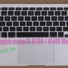 TopCase +Teclado y  panel táctil (touchpad o trackpad) Para Macbook Air 13 “VERSION ES Modelo: A1466 2013 2014 2015