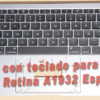 Kit Completo Topcase+Trackpad gris Panel táctil A1932 con Cable flexible 2018/2019