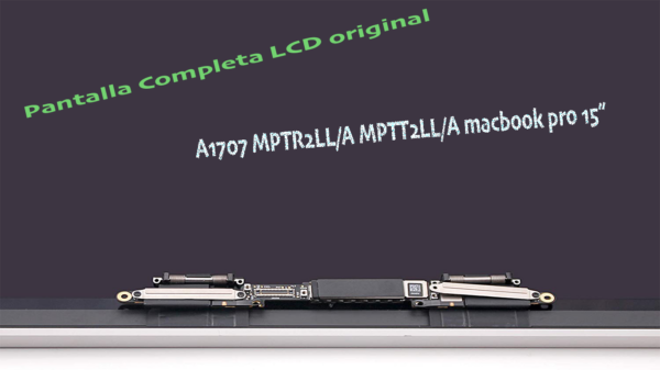 Pantalla LCD Retina Gris Espacial para Apple MacBook Pro de 15 pulgadas A1707 2016 2017 - Imagen 2