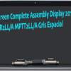 Pantalla LCD Retina Gris Espacial para Apple MacBook Pro de 15 pulgadas A1707 2016 2017 - Imagen 3