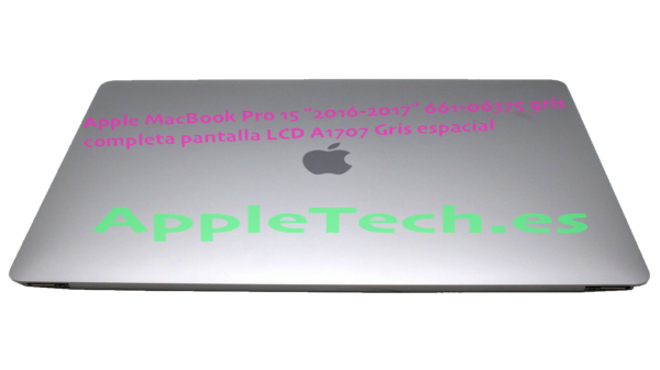 Pantalla LCD Retina Gris Espacial para Apple MacBook Pro de 15 pulgadas A1707 2016 2017