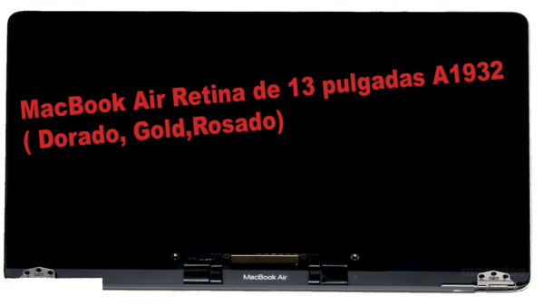 Pantalla LCD de repuesto Completa ORIGINAL Macbook Air 13" A1932 Dorado,  A2179 - Imagen 2