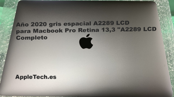 Pantalla Completa LCD completa original para MacBook Pro 13.3 A2289 (2020) (Gris Espacial Silver Space Grey)