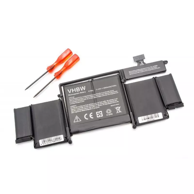 Batería para MacBook Pro Retina 13″ A1502 ALTA CALIDAD A1582 (6500mAh 11.43V) Early 2015