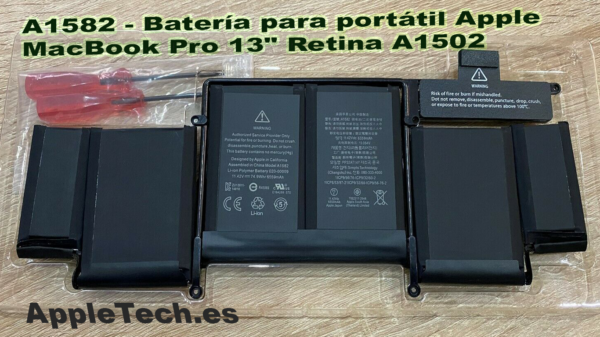 Bateria PC APPLE A1582