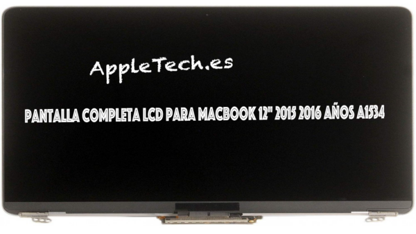 Pantalla Completa 12" Apple Macbook A1534