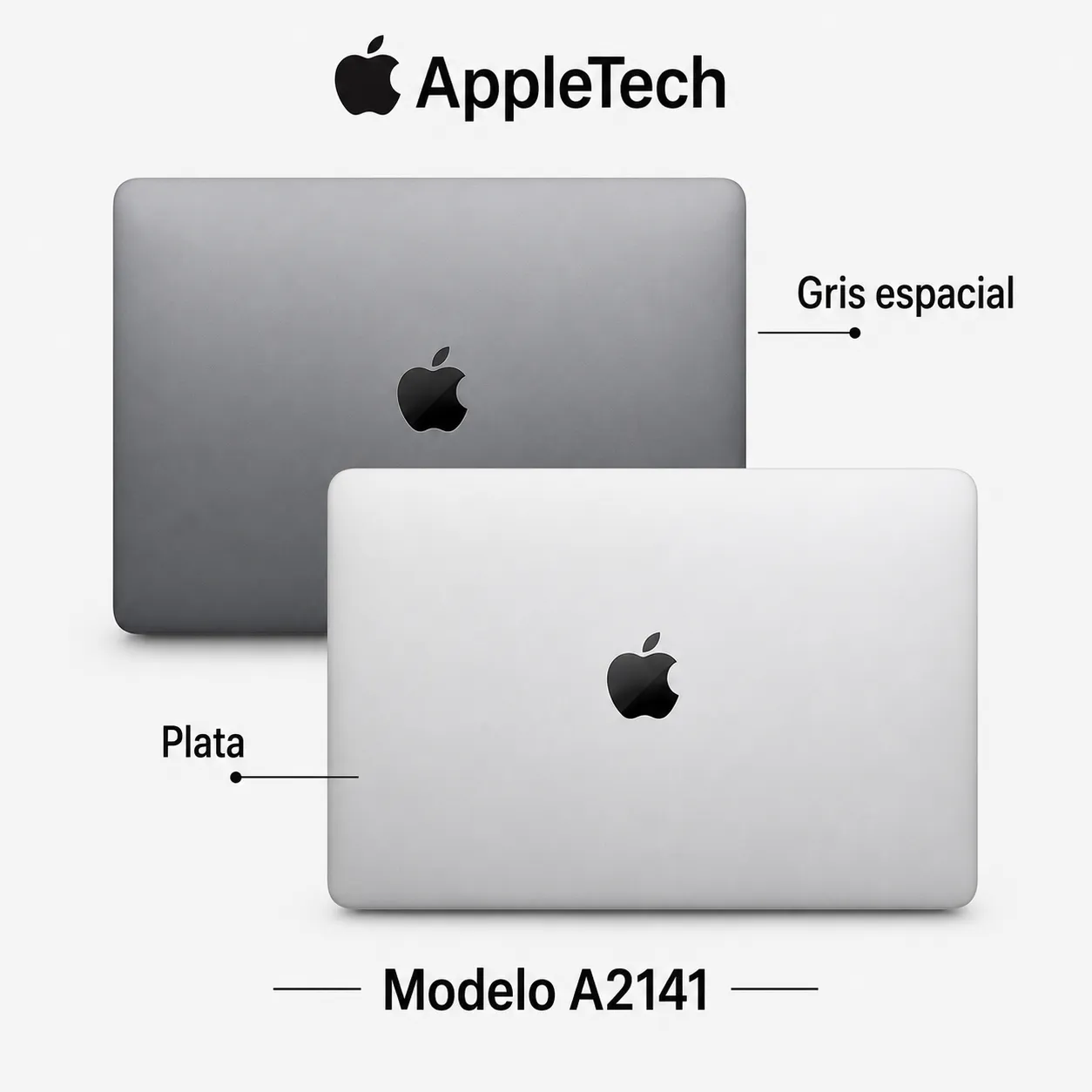 Pantalla Completa ORIGINAL MacBook Pro 16" A2141 (2019-2020) — Gris Espacial y Plata — IVA incluido