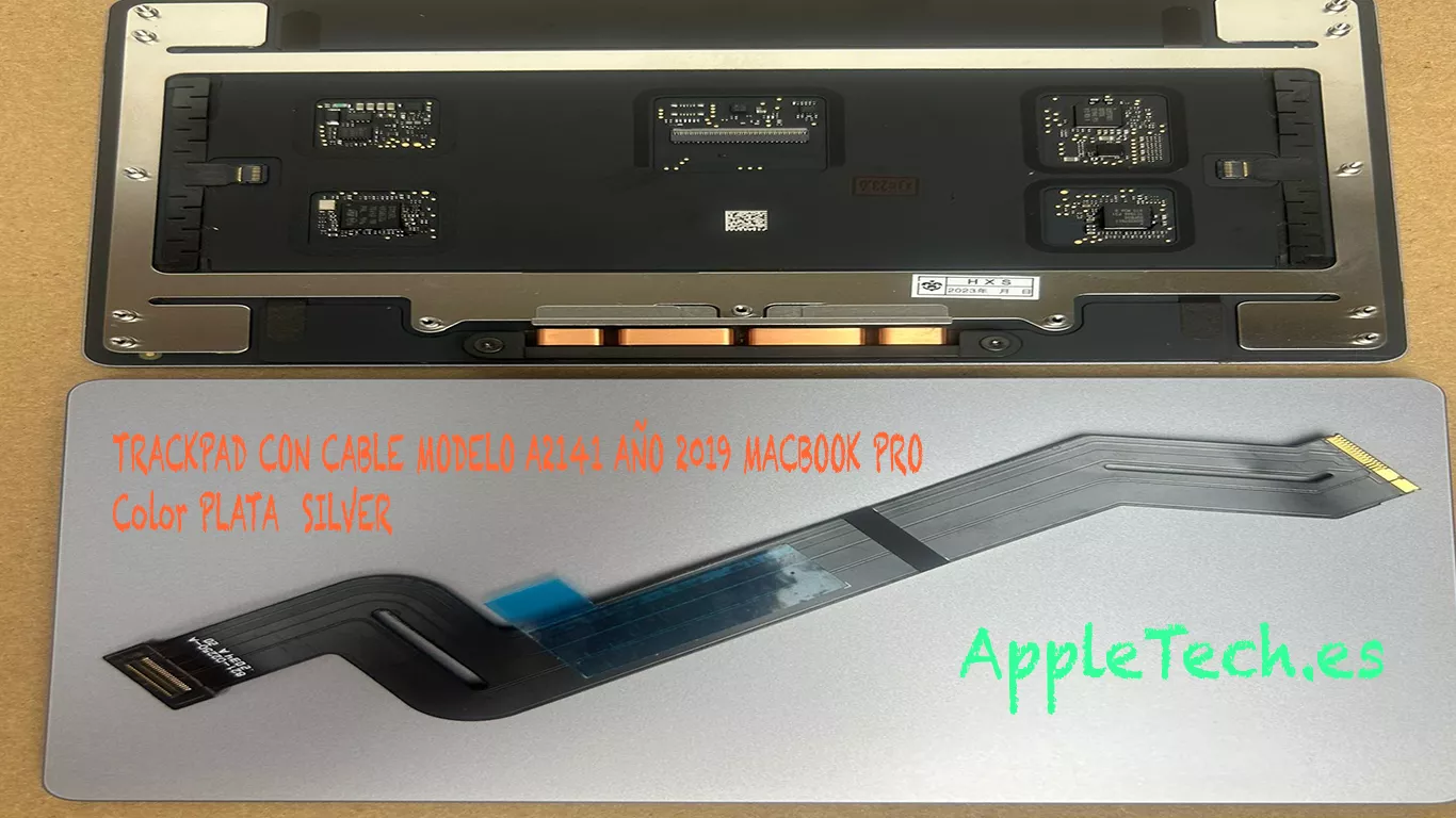 A2141 Trackpad con cable para MacBook Pro 16 ” Touch Bar 2019 año (plata)
