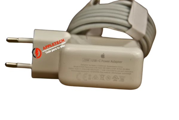 29W USB-C AC Adaptador Cargador Apple A1540