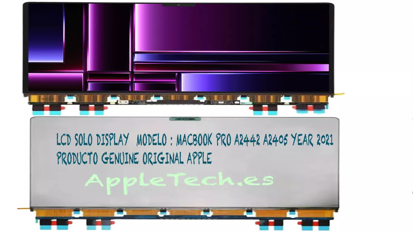 LCD (Solo pantalla) MacBook Pro A2442 LCD Retina XDR Original Apple