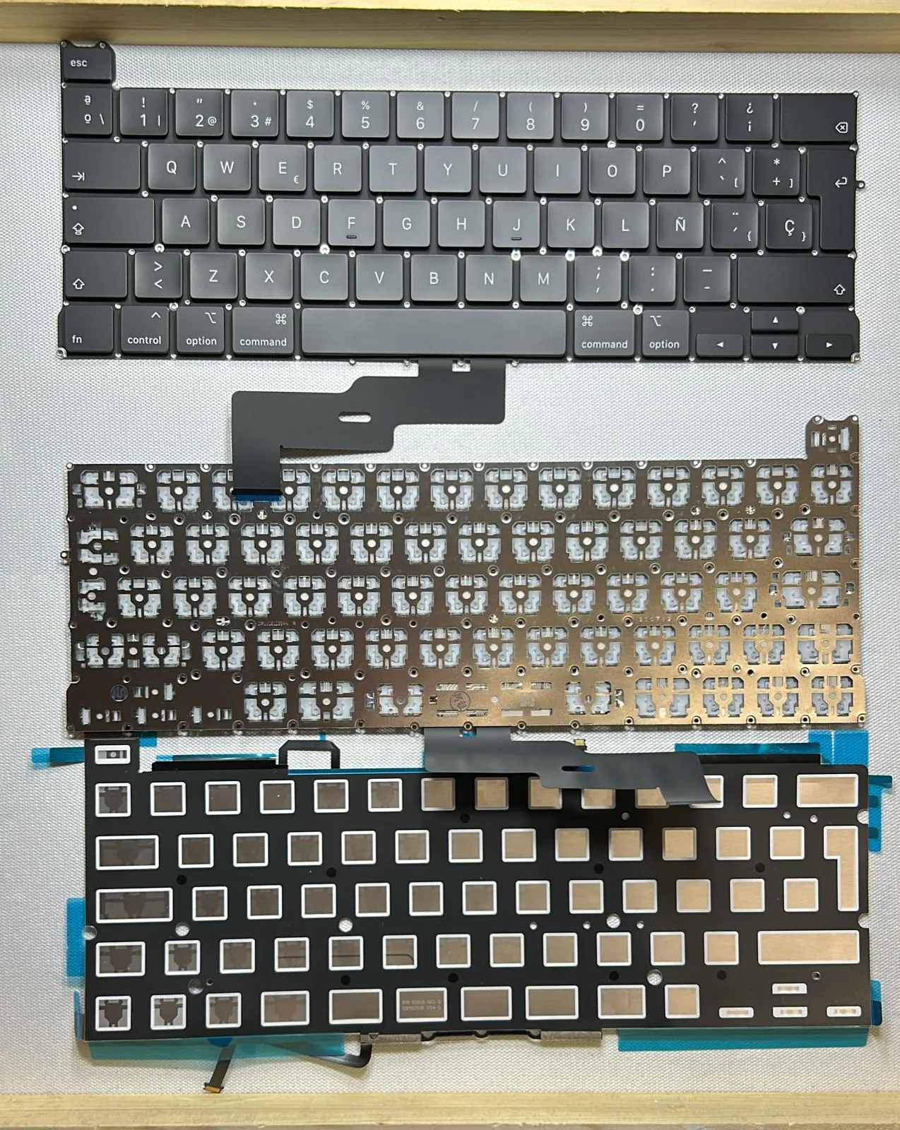 Teclado ES Retroiluminado A2289 para MacBook Pro 13 pulgadas sin Touch Bar 2020