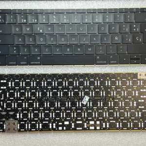 Teclado español A1534 con Ñ para MacBook Retina 12 pulgadas 2016 y 2017, vista frontal