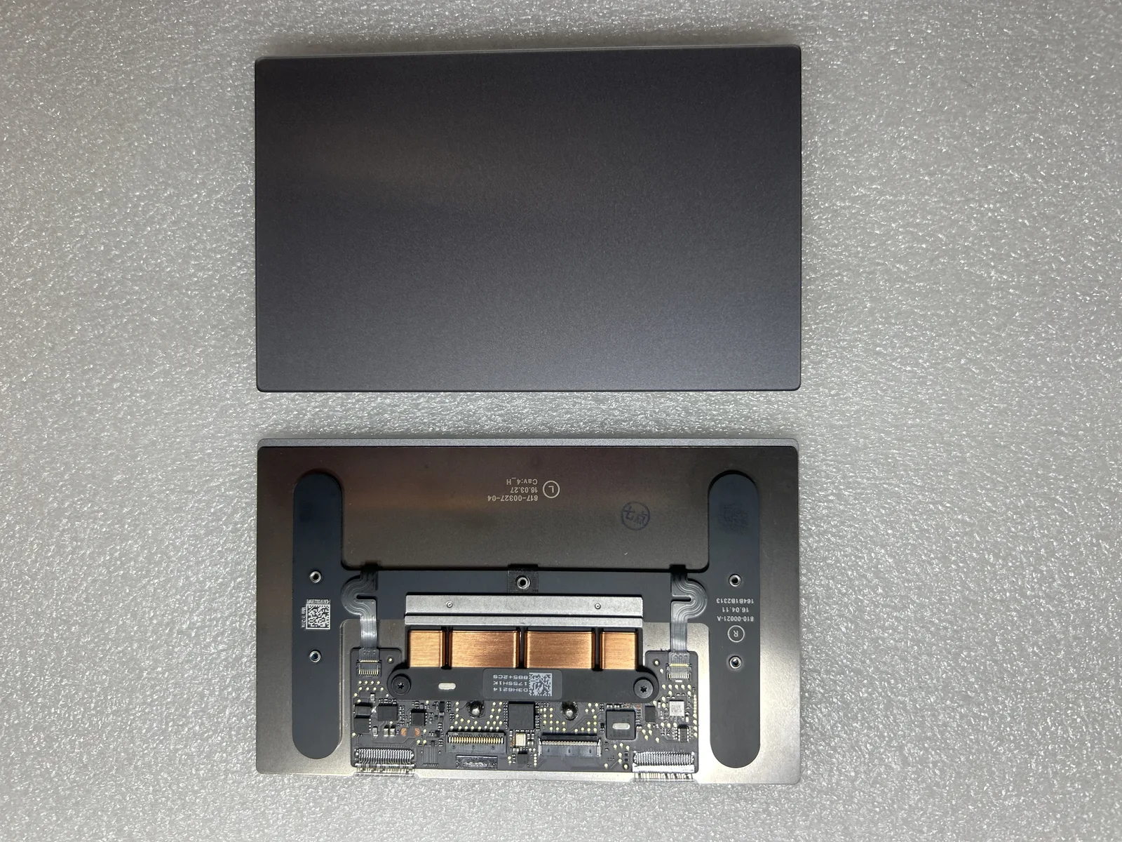 Trackpad original Apple A1534 color gris espacial para MacBook Retina 12" (2016-2017)
